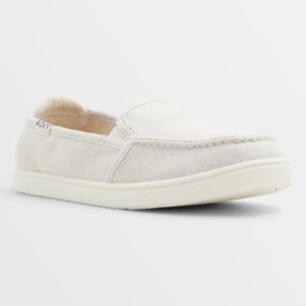 Roxy Minnow Boat Shoes Oatmeal 9